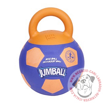 Palla di gomma per giochi con Labrador, 19 cm di diametro