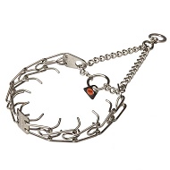 Collare a punte in acciaio inox "Train good behavior", 2,25 mm Collare a punte in acciaio inox "Train good behavior", 2,25 mm