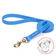 Guinzaglio in Biothane blu per Labrador Retriever