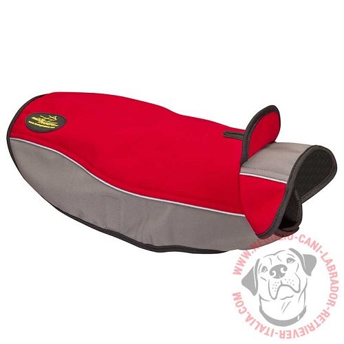 Cappottino foderato in nylon per Labrador Retriever