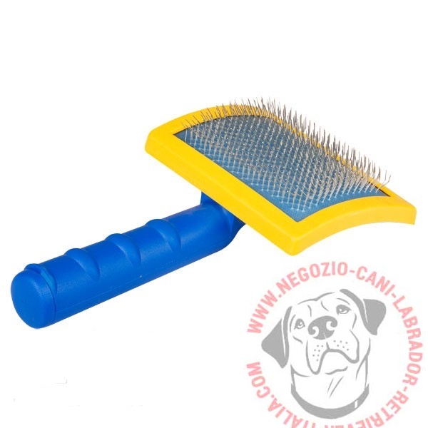 Spazzola cardatrice gro 5946 large per cani pelo medio e lungo