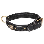 Collare con decorazioni vintage e morbida fodera per Labrador Collare con decorazioni vintage e morbida fodera per Labrador