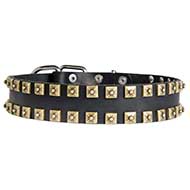 Collare in cuoio "Gift from Egypt" per Labrador Retriever Collare in cuoio "Gift from Egypt" per Labrador Retriever