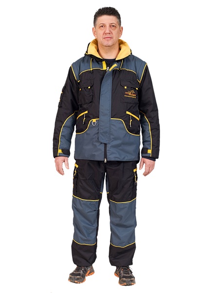 Tuta protettiva blu/nera Protective suit per addestratore