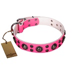 FDT Artisan - Collare rosa "Rich Berry" per Labrador Retriever FDT Artisan - Collare rosa "Rich Berry" per Labrador Retriever