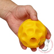 Palla da gioco con foro per crocchette, 10 cm di diametro
