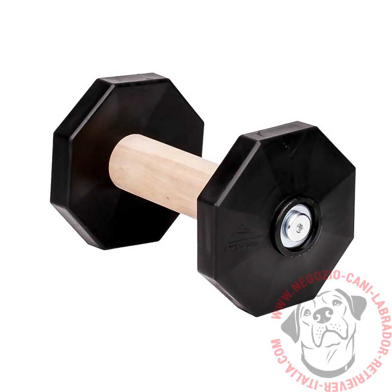 Riportello con dischi neri per Labrador "Fetch", 650 gr - Clicca l'immagine per chiudere
