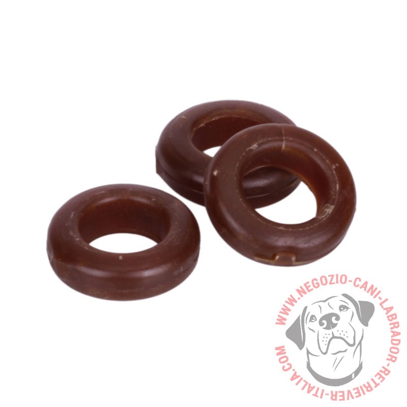 Crocchette a forma di anelli "Edible Treat Rings" per giocattoli - Clicca l'immagine per chiudere