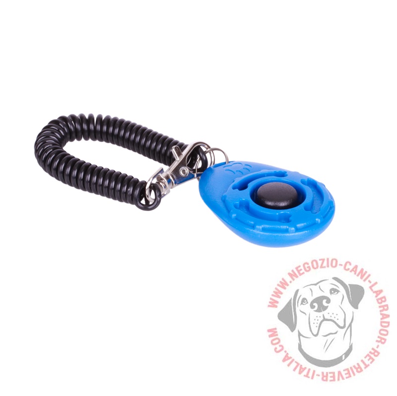 Clicker blu per addestramento del Labrador Retriever - Clicca l'immagine per chiudere