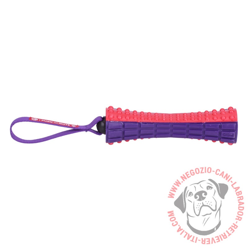 Giocattolo di gomma "Johnny Stick" con fischietto per Labrador - Clicca l'immagine per chiudere