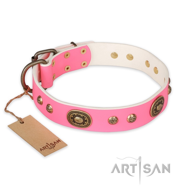 FDT Artisan - Collare rosa "Sensational Beauty" per Labrador - Clicca l'immagine per chiudere