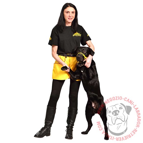 Gonna con tasche per addestramento del Labrador