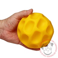 Palla da gioco con foro per crocchette, 13 cm di diametro