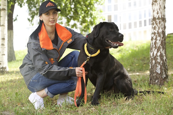 Giacca protettiva per addestratore di cani