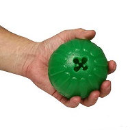Gioco "Treat Dispensing Chew Ball", 10 cm di diametro Gioco "Treat Dispensing Chew Ball", 10 cm di diametro